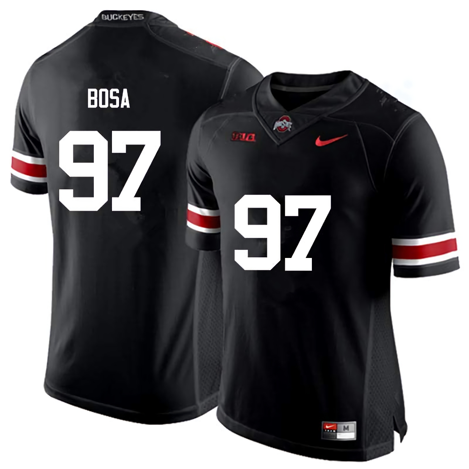 Joey Bosa Ohio State Buckeyes Men's NCAA #97 Nike Black College Stitched Football Jersey NBU8356ME